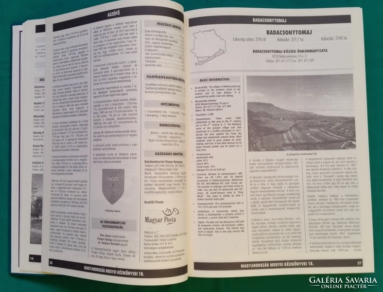 Zoltán Agg: handbook of Veszprém county ii. - Villages of Veszprém county - local history > local knowledge
