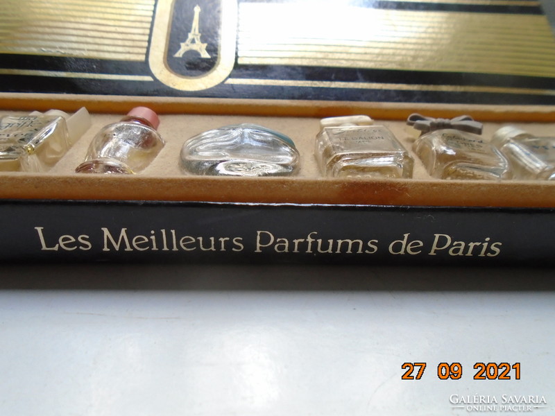 LES MEILLEURE PARFUMES DE PARIS(=a legjobb Párizsi parfümök)vintage parfüm válogatás mini üvegekbe