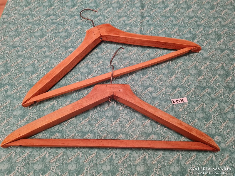 May 1 clothes factory elegant hanger 2 pieces in one