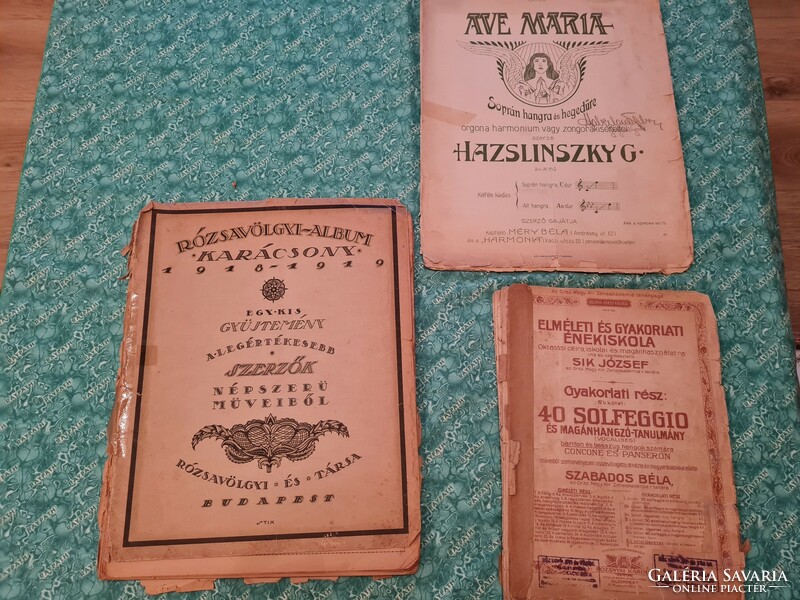 Old sheet music