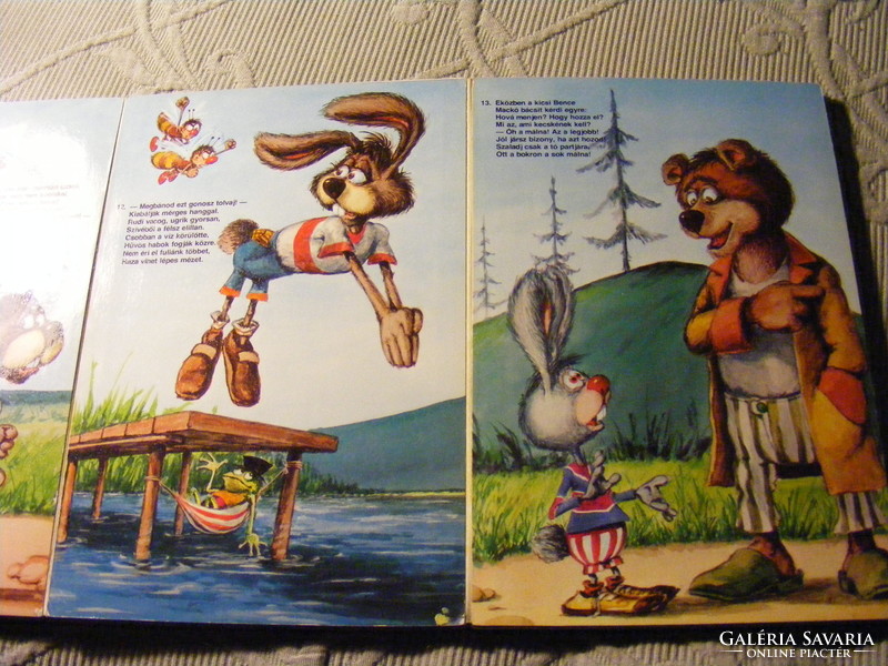 Three silly rabbits - b. Lajos Mecseki Hédi-carrier