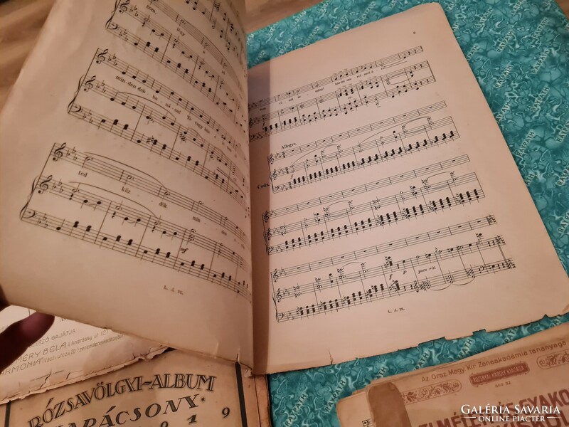 Old sheet music