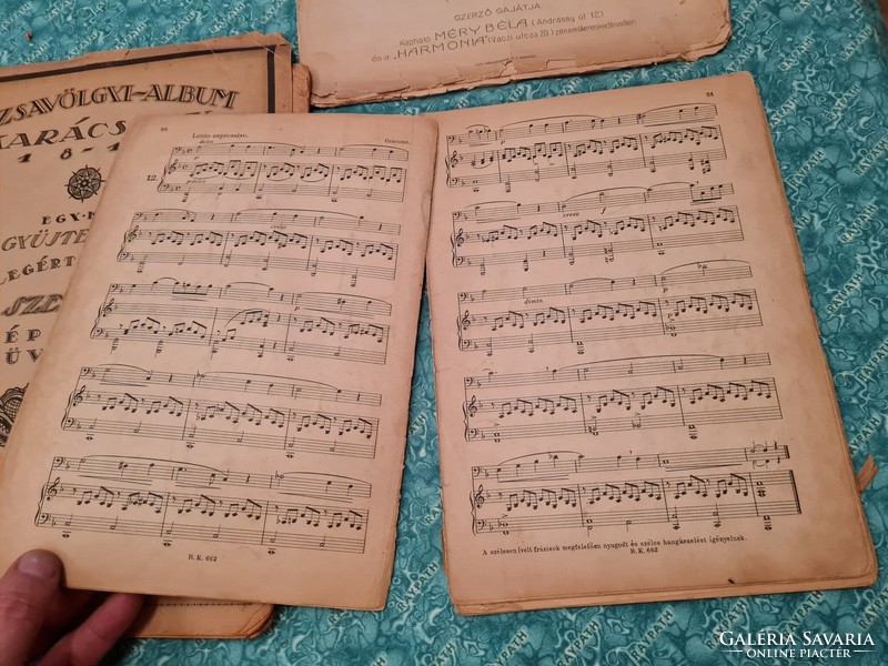 Old sheet music