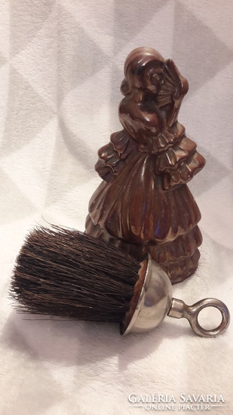 Antique crumb sweeper lady (l3151)