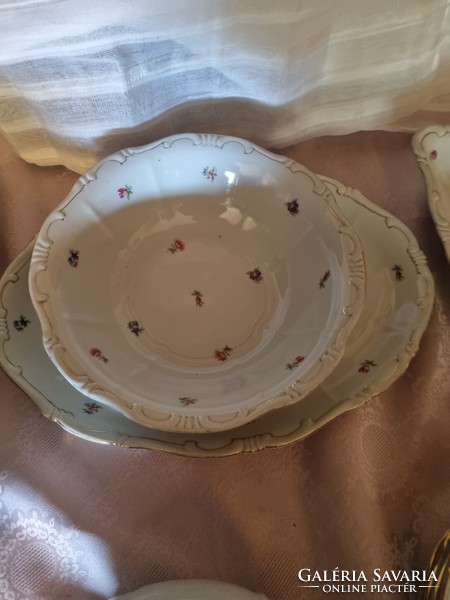 Antique Zsolnay tableware