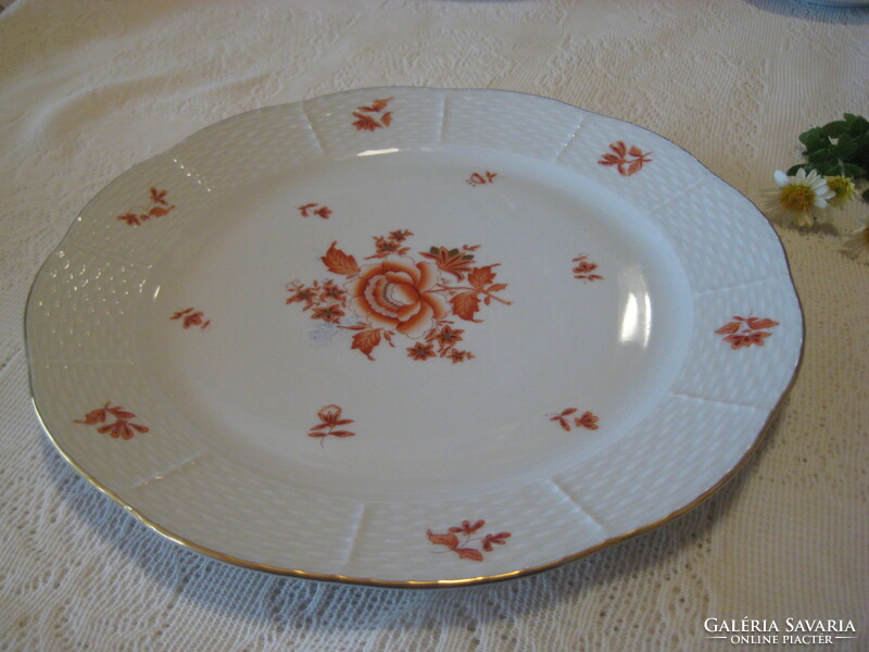 Herend, flat plate 1959. From , special order for Moscow river transport.