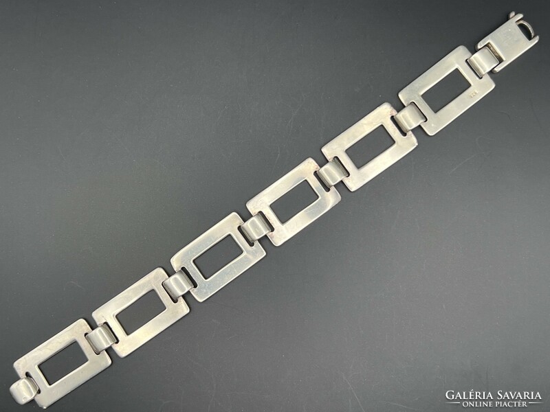 Mexx silver design bracelet - unisex