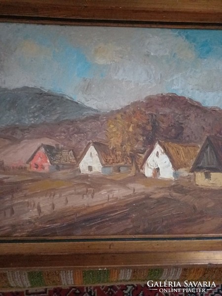 József Przudzik/pincesor 1926 signed oil painting