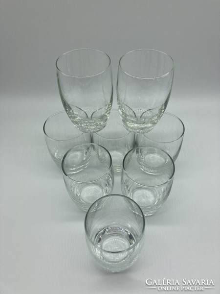 Glass - soft drink, wine, water, scratch-free, in good condition