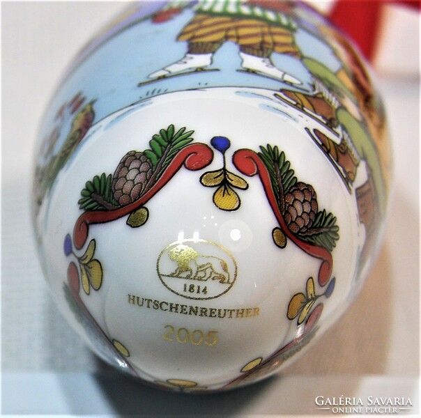 Hutschenreuther porcelán karácsonyfa dísz - Karácsonyfa dekoráció - 2005s'