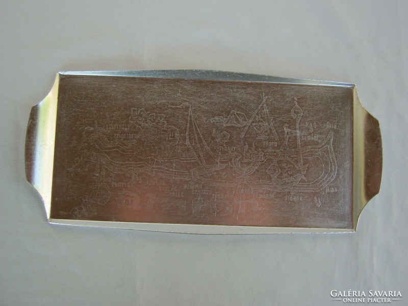 Balaton memorial metal tray