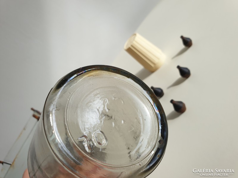 Old retro drink glass lamp decoration