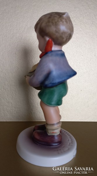 Hummel boy with apples (12.5 cm)