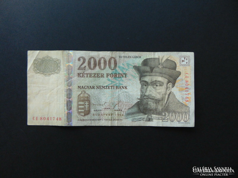 2000 forint 1998 CE AZ ELSŐ ÉV !