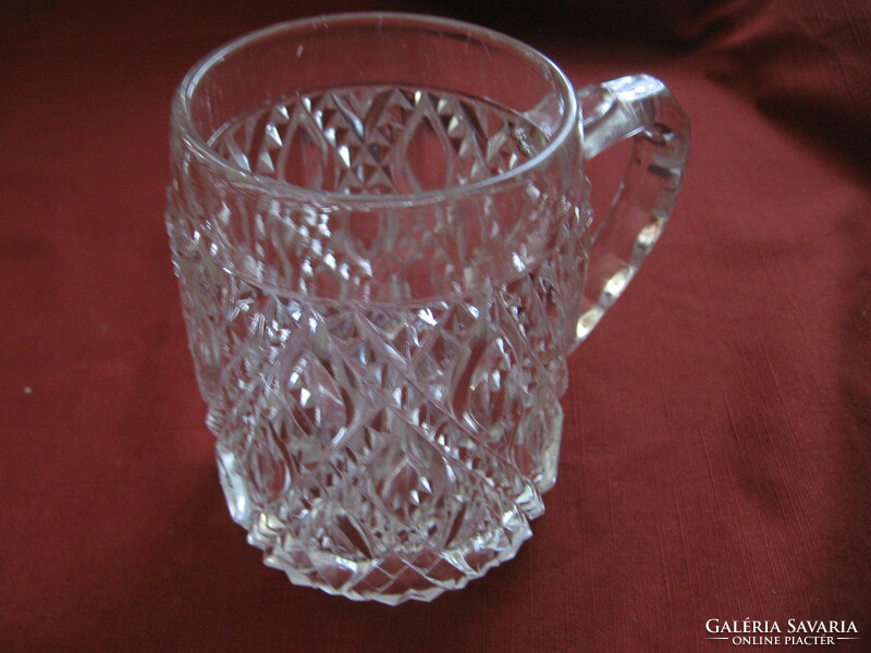 Crystal pitcher, mug, whiskey glass
