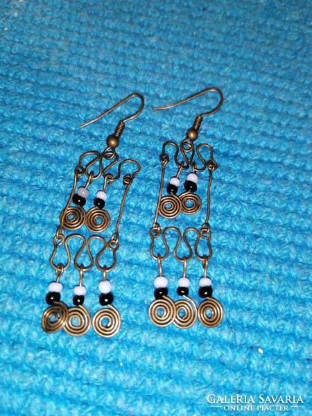 Handmade wire earrings (494)