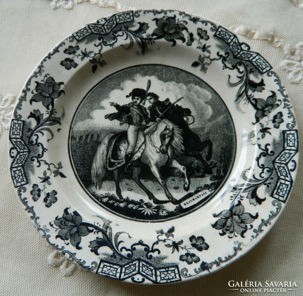 Museum decorative plate, Eugène Rose de Beauharnais, Napoleon's adopted son, collectors