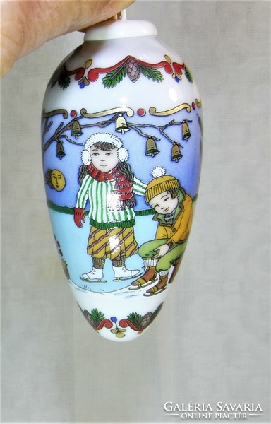 Hutschenreuther porcelán karácsonyfa dísz - Karácsonyfa dekoráció - 2005s'