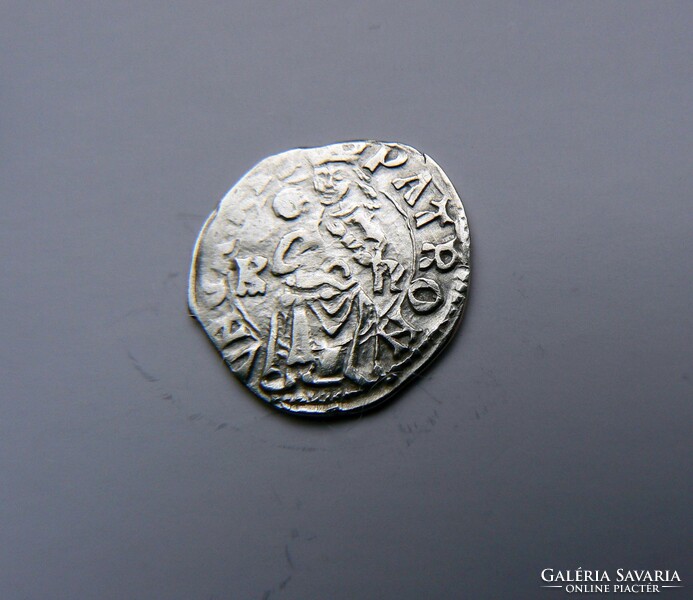 II. Ulaszló (1490-1516) silver denarius l-l, (Körmöczbanya) éh 644, xf+, (diameter: 16 mm, blade edge)