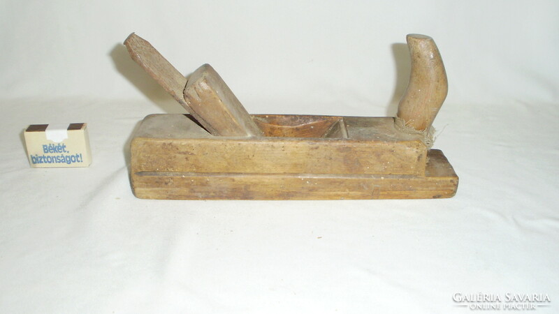 Old hand planer, carpentry tool