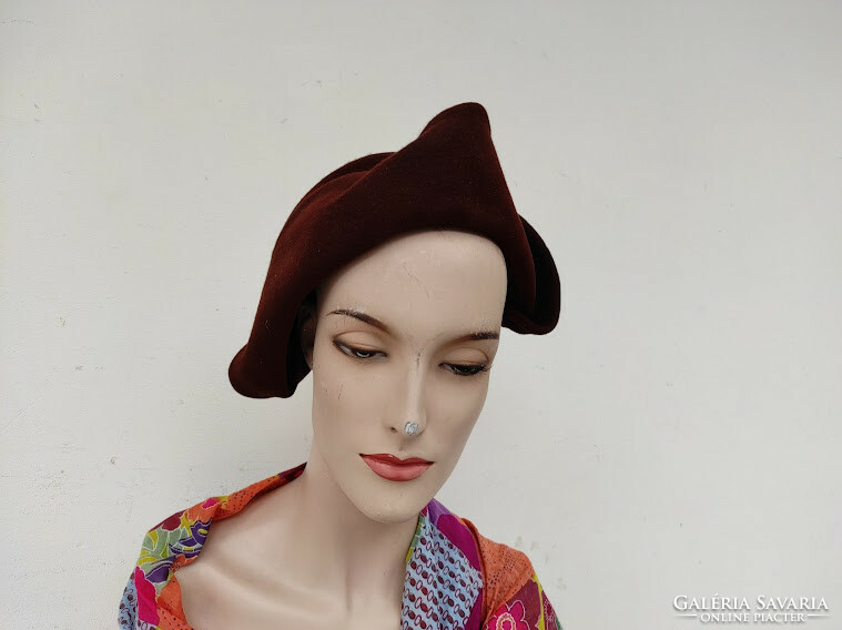 Antique fashion women's hat art deco dress costume movie theater prop 957 5754