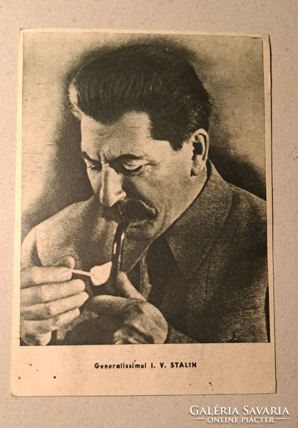 Joszif Vissarionovics Sztálin Mérete: 10x15 cm.