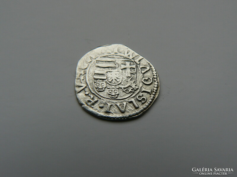 II. Ulaszló (1490-1516) silver denarius l-l, (Körmöczbanya) éh 644, xf+, (diameter: 16 mm, blade edge)