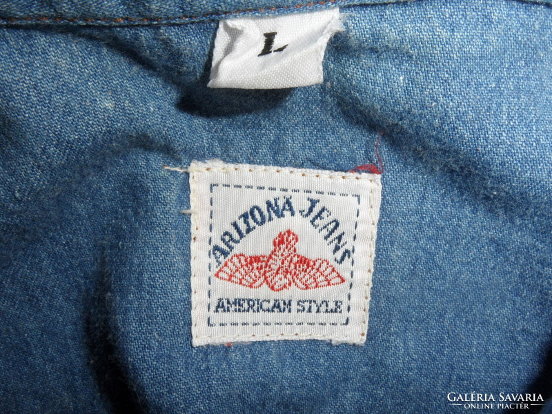 ARIZONA JEANS indiai mintás, színes farmer ing  ( L-es )