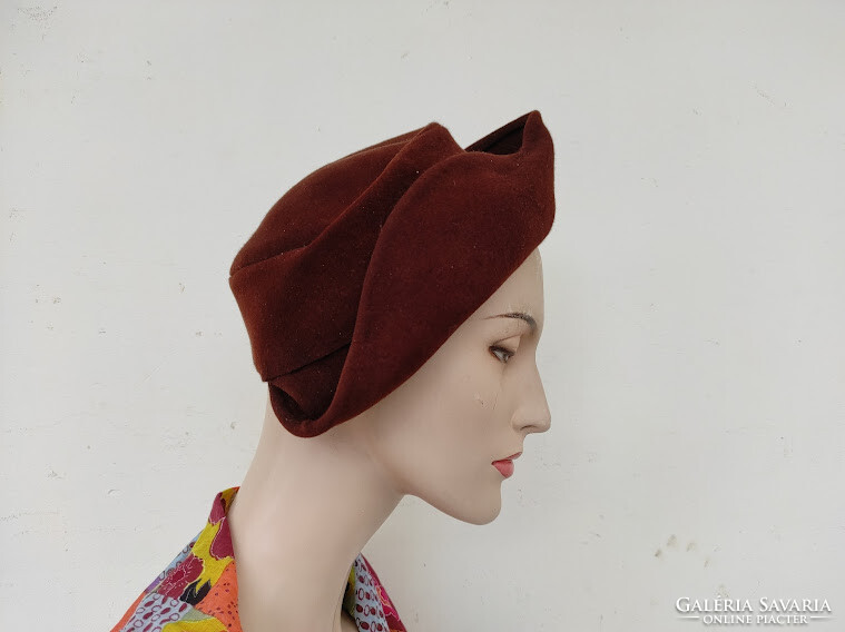 Antique fashion women's hat art deco dress costume movie theater prop 957 5754