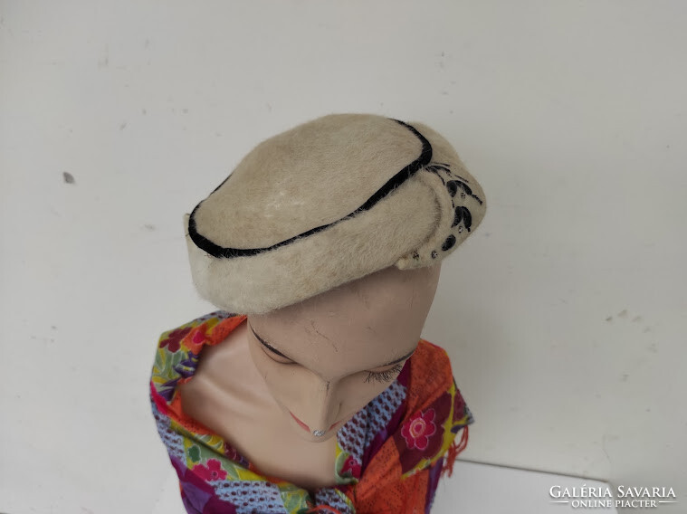 Antique fashion women's hat art deco dress costume movie theater prop 965 5746
