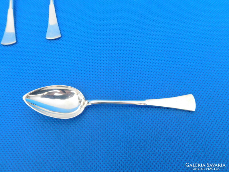 Silver set of 12 coffee spoons 213 gr 11.5 Cm