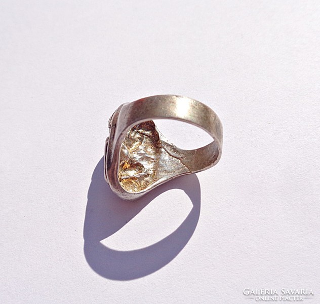 Sezgin márkájú ezüst gyűrű