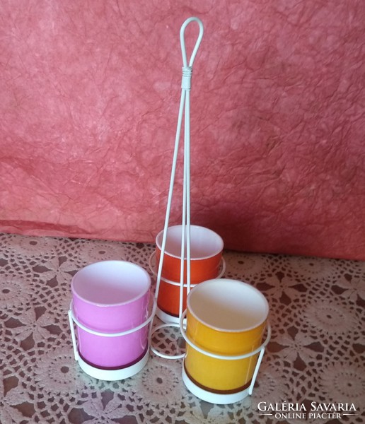 Hanging candle holder is also good for outdoors, made of metal and glass, recommend!