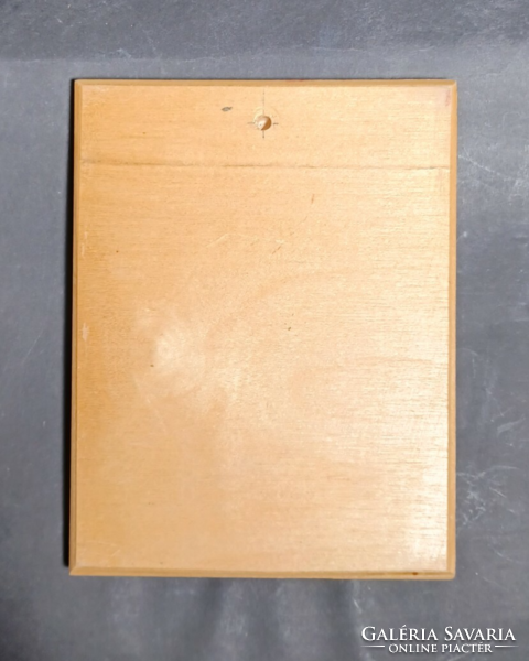 Baglyos érme - A művelt népért - Ráckevei könyvtár, kommunista díj (17×13 cm)
