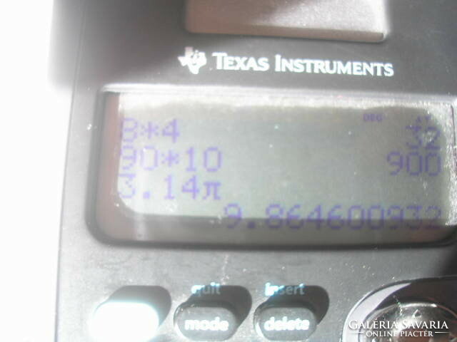 Texas Instruments tudományos számológép TI-30X Pro MultiView  EGYETEM is KÖZÉPISKOLA  IRODA STB,STB