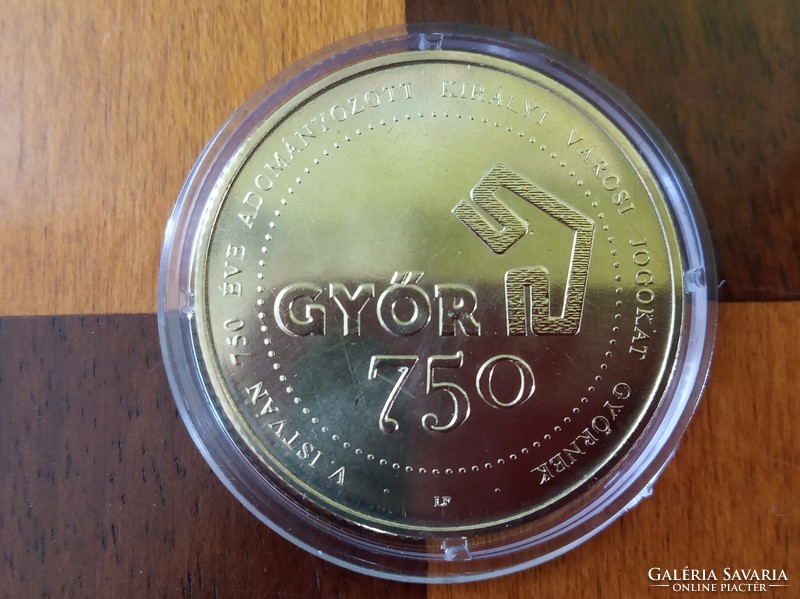 750 éves Győr 750 forint színesfém érme 2021