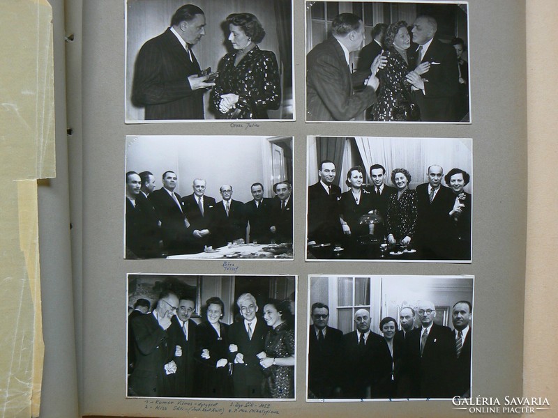 Museum photo album from 1952, with a total of 160 photos. (Formerly owned by the Warsaw Hungarian cult. Int