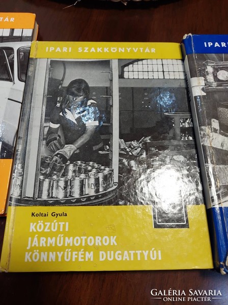 Ipari szakkönyvtár ,3 db könyv