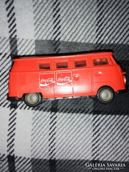 VW Caravelle toy car with Coca Cola advertisement