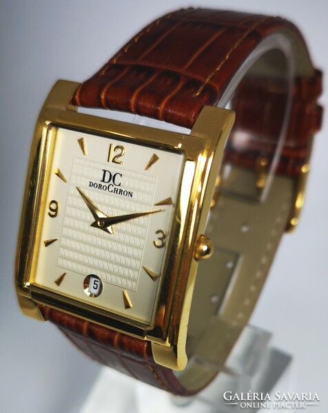 Dorochron elegant quartz watch! New, with tiktakwatch service card, warranty!