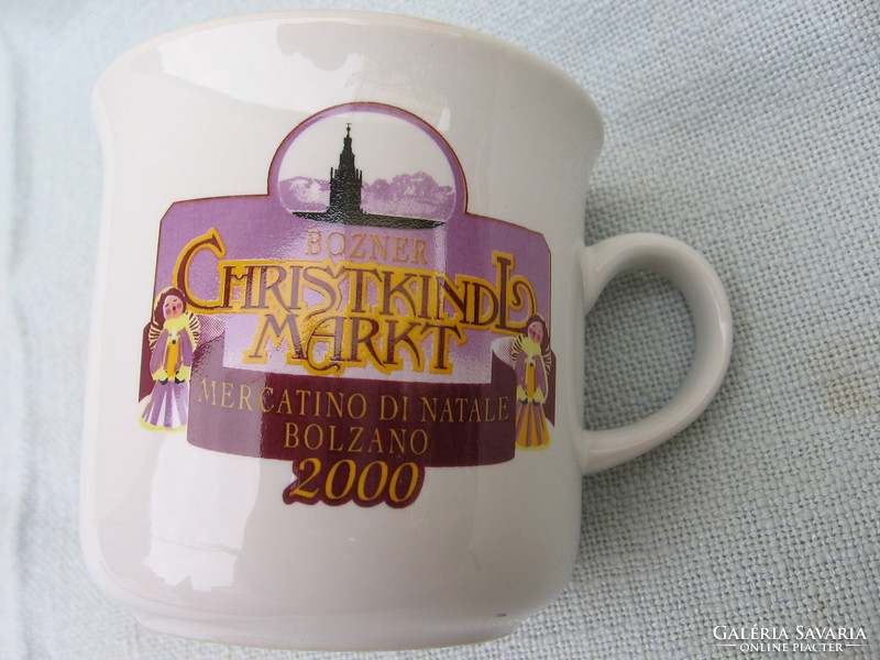 Retro music Bolzano Bozner Christmas market 2000 mug
