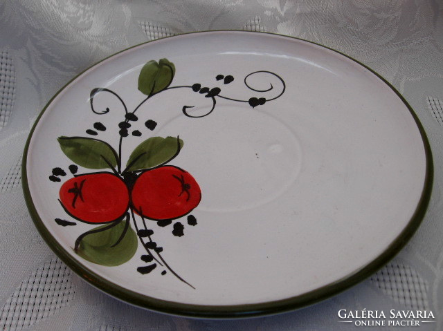 Apple craft ceramic plate