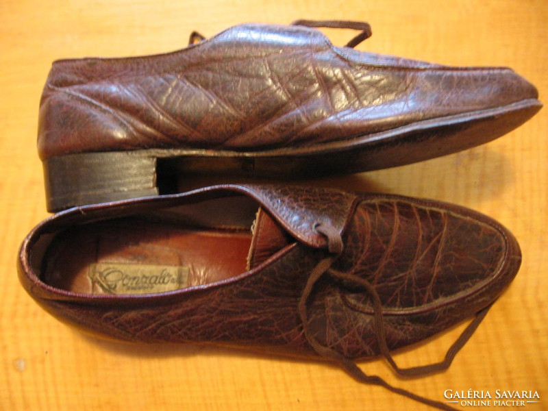 Retro gonzalo zapatero handmade everywhere leather shoes 43's