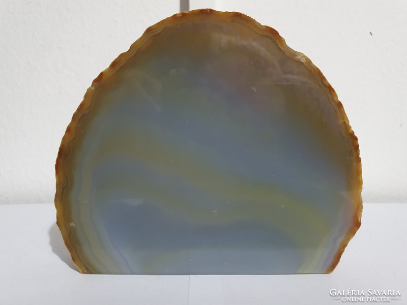 Agate mineral stone engraving