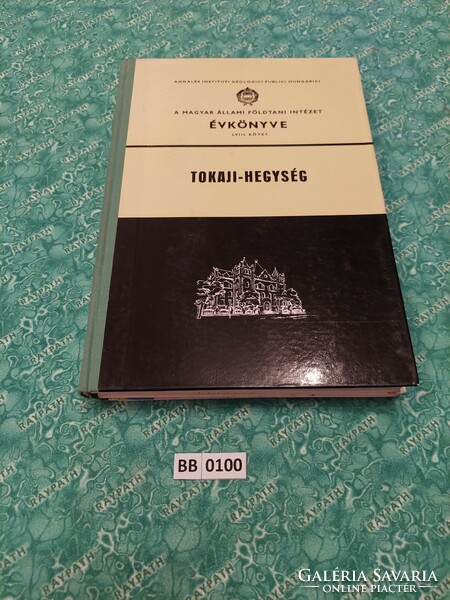 Tokaj Mountains - yearbook of the great state geological institute volume lv111