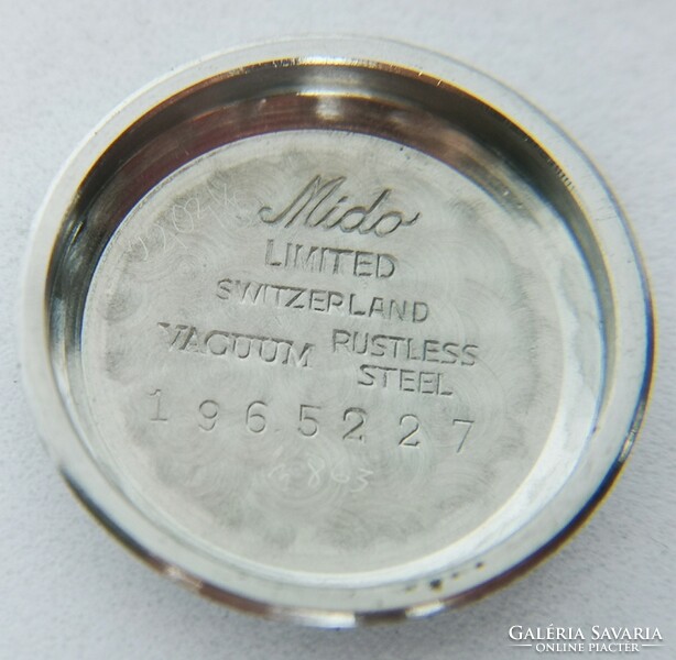 Mido limited - multifort superautomatic women's wristwatch from around 1958! With Tiktakwatch service card