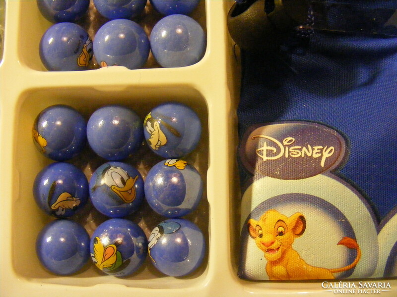 Disney glass balls 81 small + 4 large