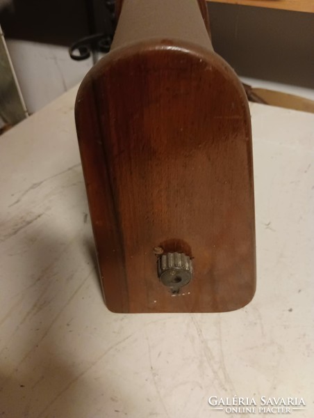 Antique original beautiful folk school radio speaker wooden box public radio