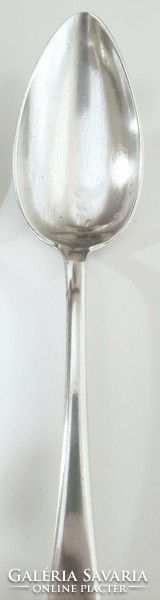 Antik (1852), ezüst bécsi leveses kanál (6 db)