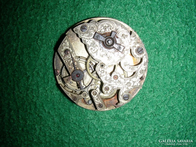 Antique key pocket watch structure repair